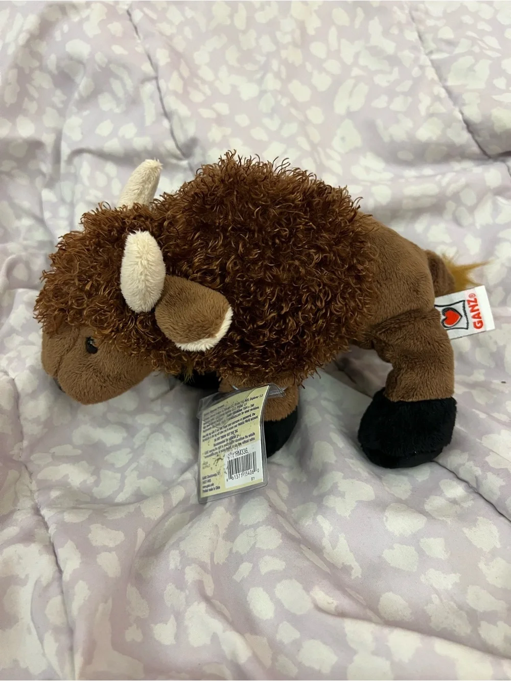 NWT Webkinz Buffalo Plush HTF Retired